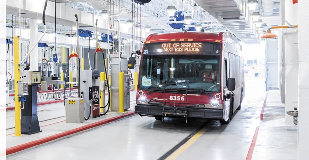 Stoney CNG Bus Storage & Transit Facility, Calgary